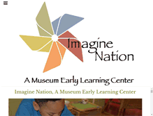 Tablet Screenshot of imaginenation.org